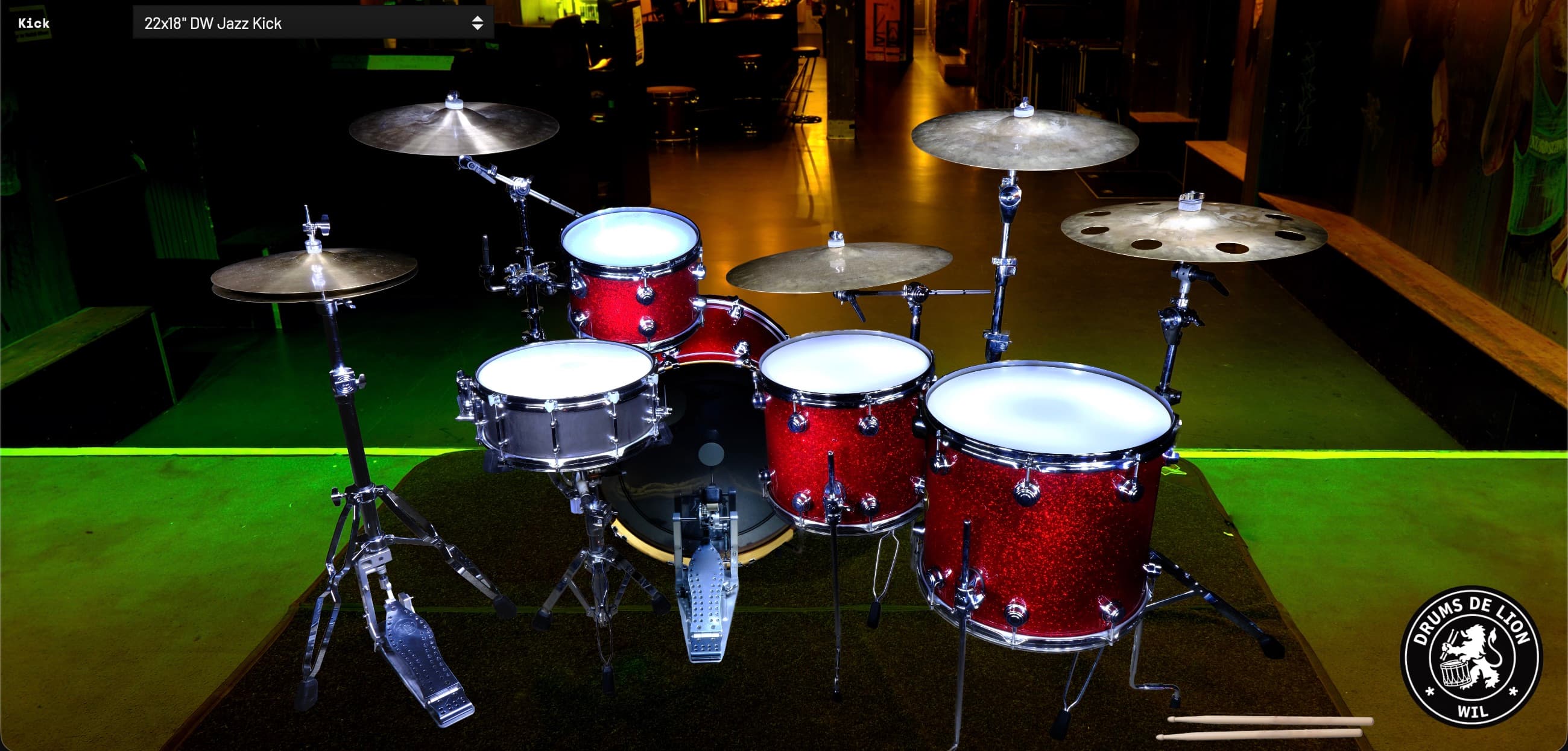 DW Jazz Maple/Gum